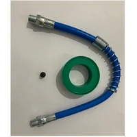 hose kit high pressure 10000psi grease gun coupler coupling end fitting 18 npt adapter connector locking tool fitting