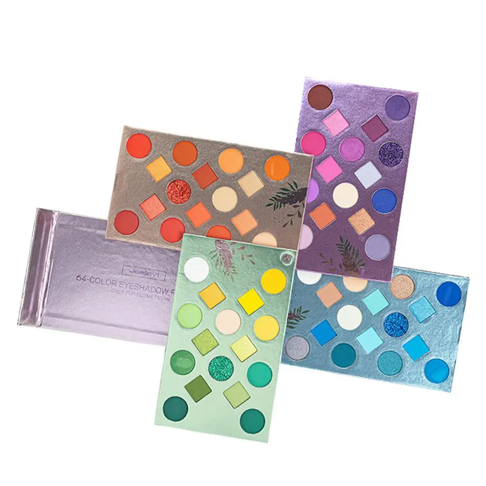 

64 Colors Eyeshadow Palette - Waterproof And Sweat-proof Eyeshadow Palette High Pigmented Professional Eye Shadow Long Lasting