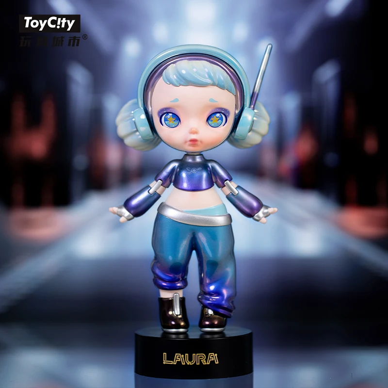 

Toycity Laura Interstellar Echo Series Action Figure Cartoon Character Model Toy Doll Desktop Ornaments Birthday Gift Collection