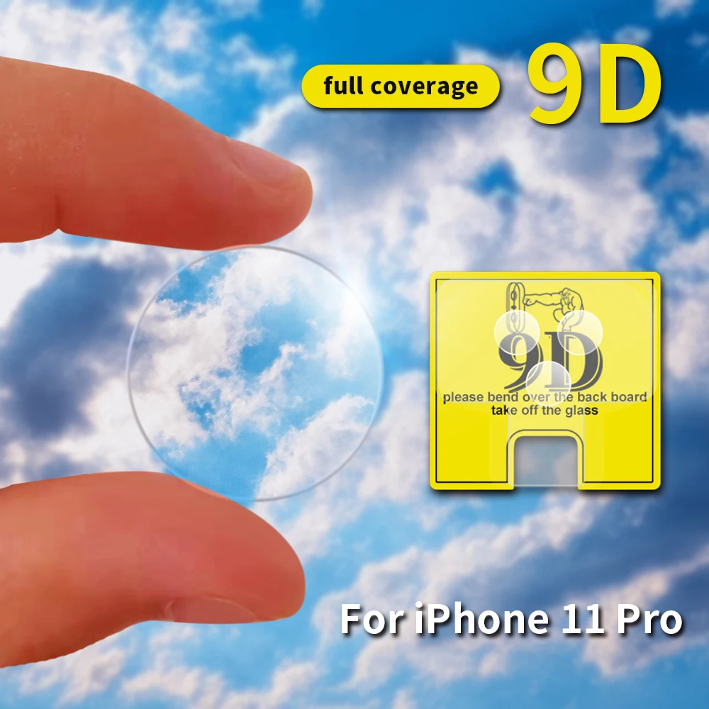 2019 закаленное стекло 9D для Apple IPhone 11 Pro Max задняя камера объектив Защитная пленка