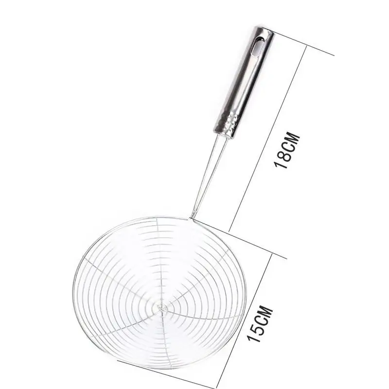 

Multi-functional Colanders Strainers Filter Spoon Food BBQ Oil-Frying Supplies Kitchen Salad Filter Kitchen J3J1