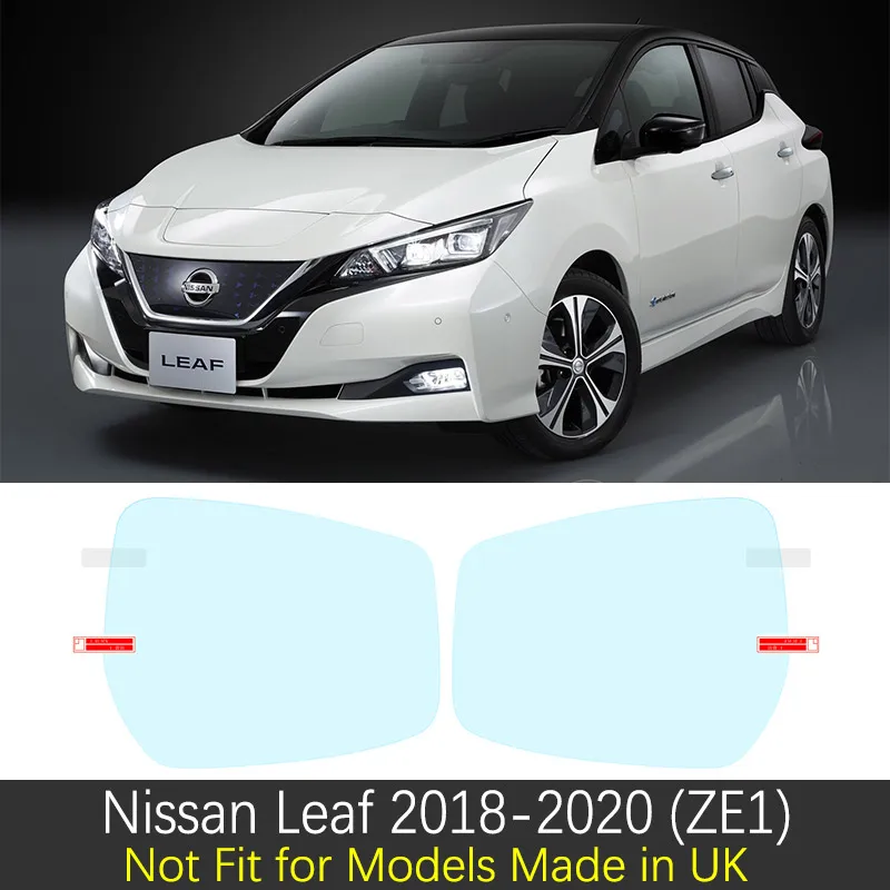 

Полное покрытие, противотуманная пленка, зеркала заднего вида для Nissan Leaf 2010 ~ 2020 ZE0 ZE1, автомобильные наклейки, аксессуары 2012 2014 2015 2017 2018