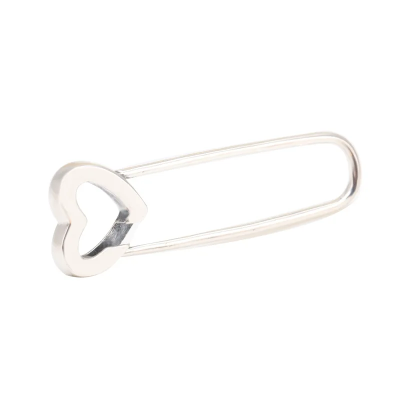 

Bewill S925 Sterling Silver Heart-shaped Brooch Me Series Safety Brooch