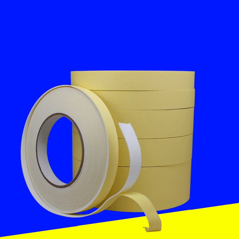 Лента из ЭВА белая губка односторонняя толщина 1 мм 2 3 5 ударопрочная и