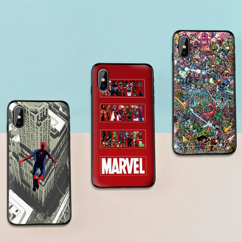 Marvel captain Phone Cover Case For Xiaomi Redmi 7 Note 4X 5A 16G 32G GO 7A K20 Pro 6 5 8 | Мобильные телефоны и