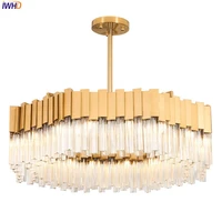 postmodern luxury crystal pendant lights creative pendant lamp hanglamp simple hanging lamp bedroom living room decoration