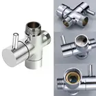 Адаптер Т-образный латунный для душа, G12 дюйма, 1 шт.