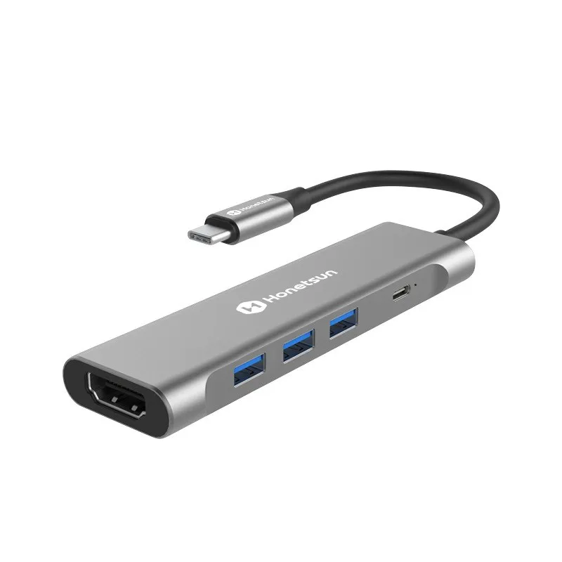 

USB-концентратор для Macbook Pro, мульти-USB 3,0, Тип C, концентратор 3,0, USB C, HDMI-совместимый адаптер, док-станция для Huawei, Xiaomi, Samsung, разветвитель