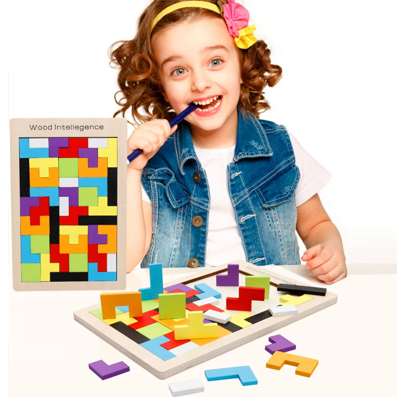 Детский развивающий планшетофон, головоломка, геометрическая форма, слайд, флэш-память, строительный пазл, детские игрушки от AliExpress WW