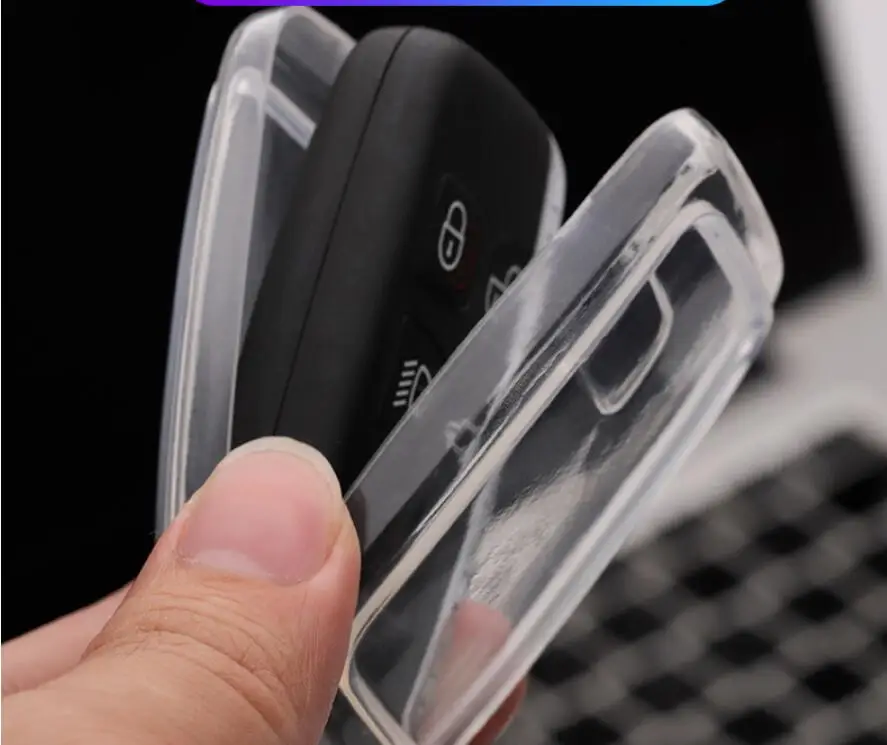 Автомобильный чехол для ключей из оцинкованного сплава ТПУ держатель Land Rover Range