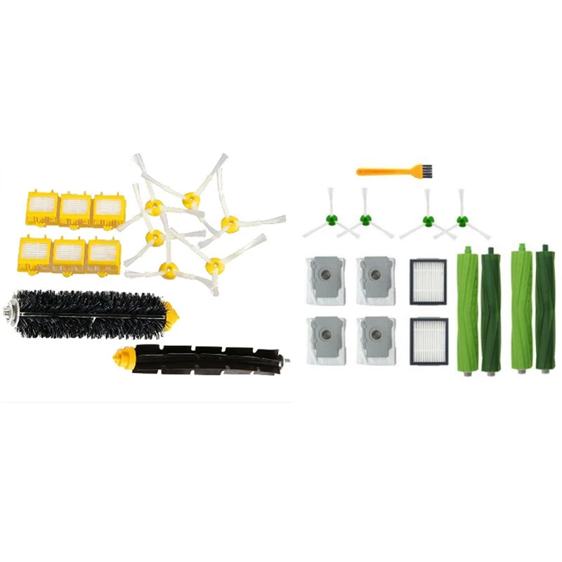 

Hair Brush Filter Kit with Brush Roll Filter Side Brush Dust Bags