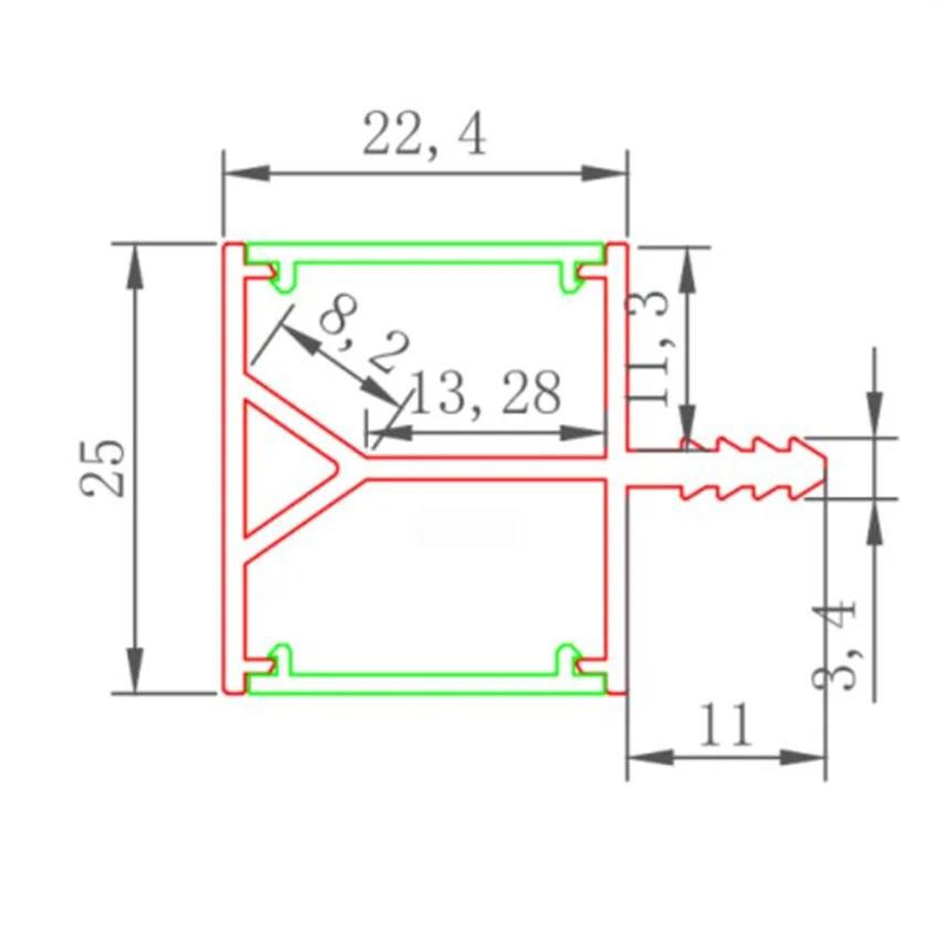Free Shipping OEM Customized Aluminum Channel Profile sliding window door track 2M/Pcs 60M/Lot | Освещение