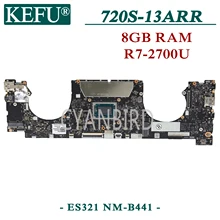 KEFU ES321 NM-B441 original mainboard for Lenovo IdeaPad 720S-13ARR with 8GB-RAM R7-2700U Laptop motherboard