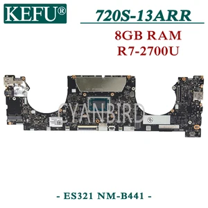 kefu es321 nm b441 original mainboard for lenovo ideapad 720s 13arr with 8gb ram r7 2700u laptop motherboard free global shipping