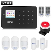 KERUI G18 NEW GSM Alarm System Security APP Wireless Home Burglar Alarm Fire Protection Motion Sensor Security Alarm DIY Kit