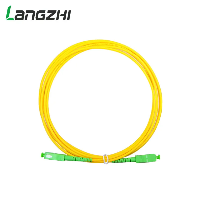 SC/APC-SC/APC-SM 3mm Fiber Optic Jumper Cable Single Mode Extension Patch Cord 1m, 2m, 3m, 5m, 10m
