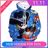 brawings poco and star shoot game 3d print hoodies babys clothing harajuku sweatshirt crow kids max child tops boys girls