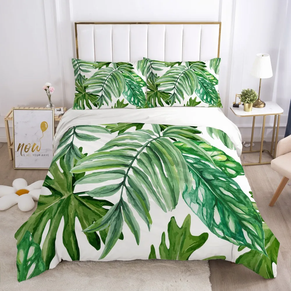 

3D Bedding Sets Quilt Covers Pillow Shams Duvet Cover Sets Bedclothes Bed Linens King Queen Full Simple Flower Home Textile