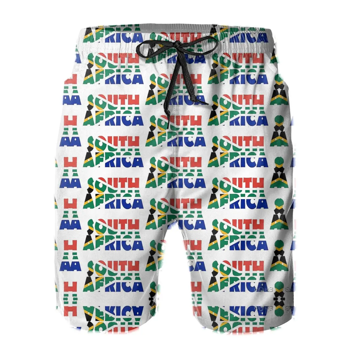 

Causal Breathable Quick Dry Funny Novelty R333 Loose South Africa Male Shorts