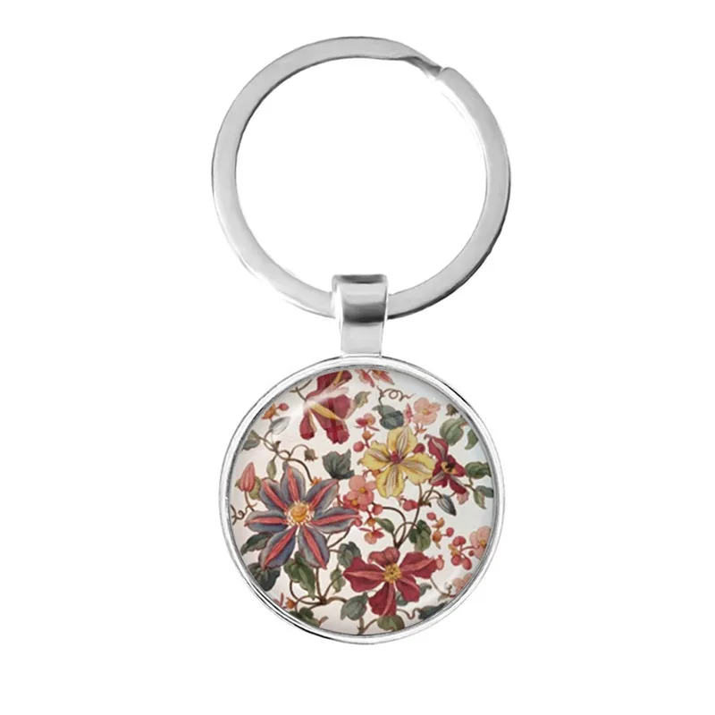 Шарм хна Йога амулет дамы брелки стекло кабошон ювелирные изделия Мандала символ