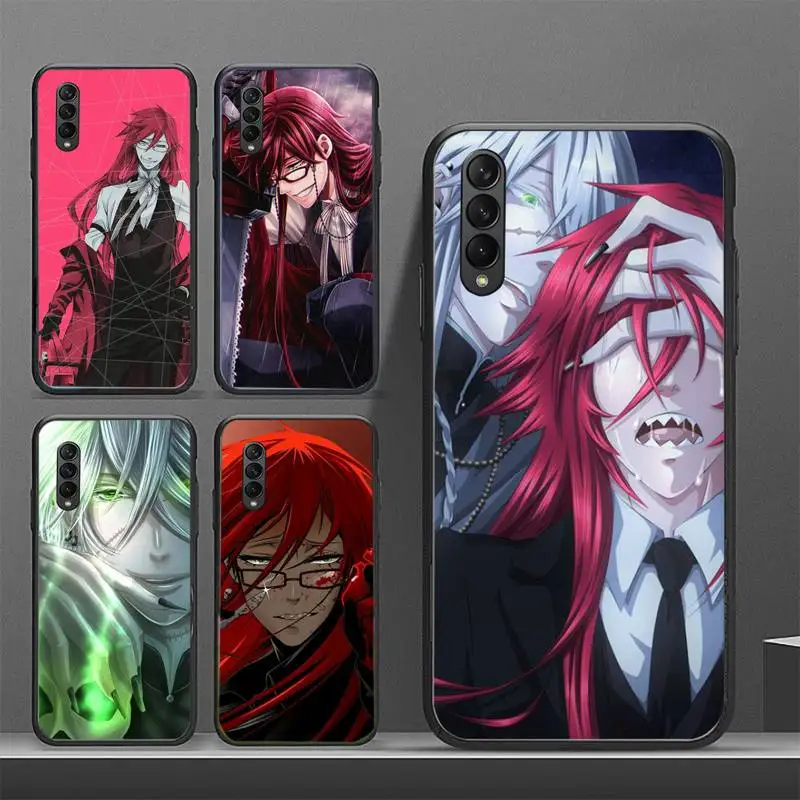 

Kuroshitsuji Black Butler Phone Case for Samsung Galaxy J2 J4 J5 J6 J7 J8 Note5 7 8 9 10 20 prime plus lite ultra pro cover
