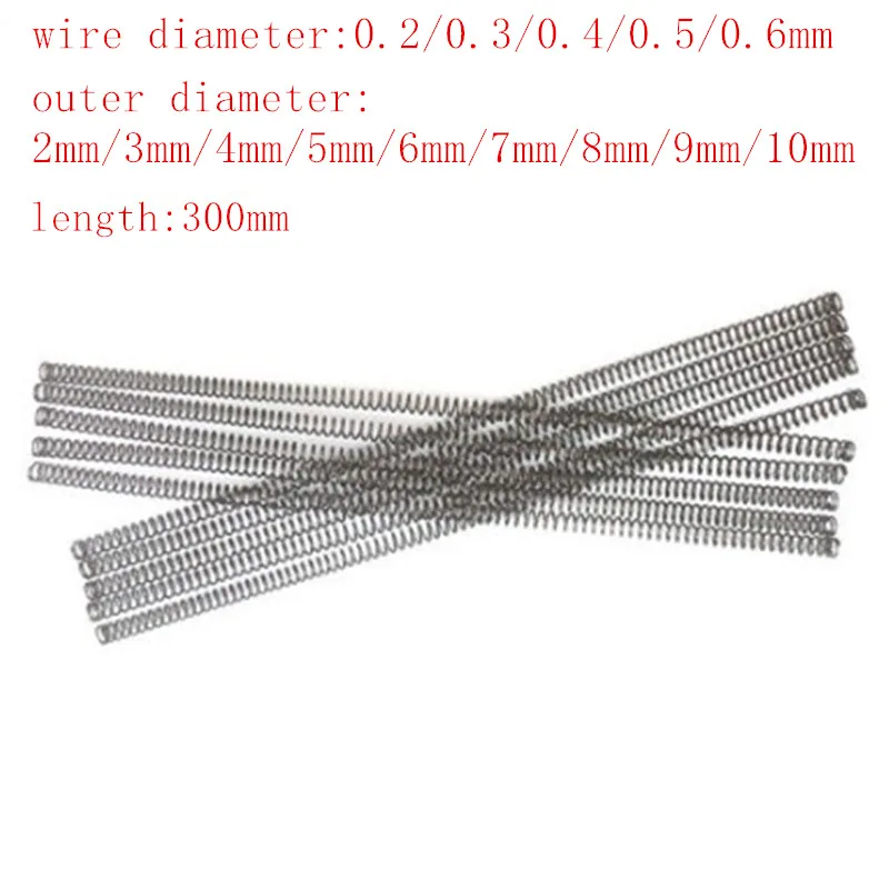 3 шт. пружина Y типа нажимная из черной марганцевой стали проволока диаметром 0 2 мм