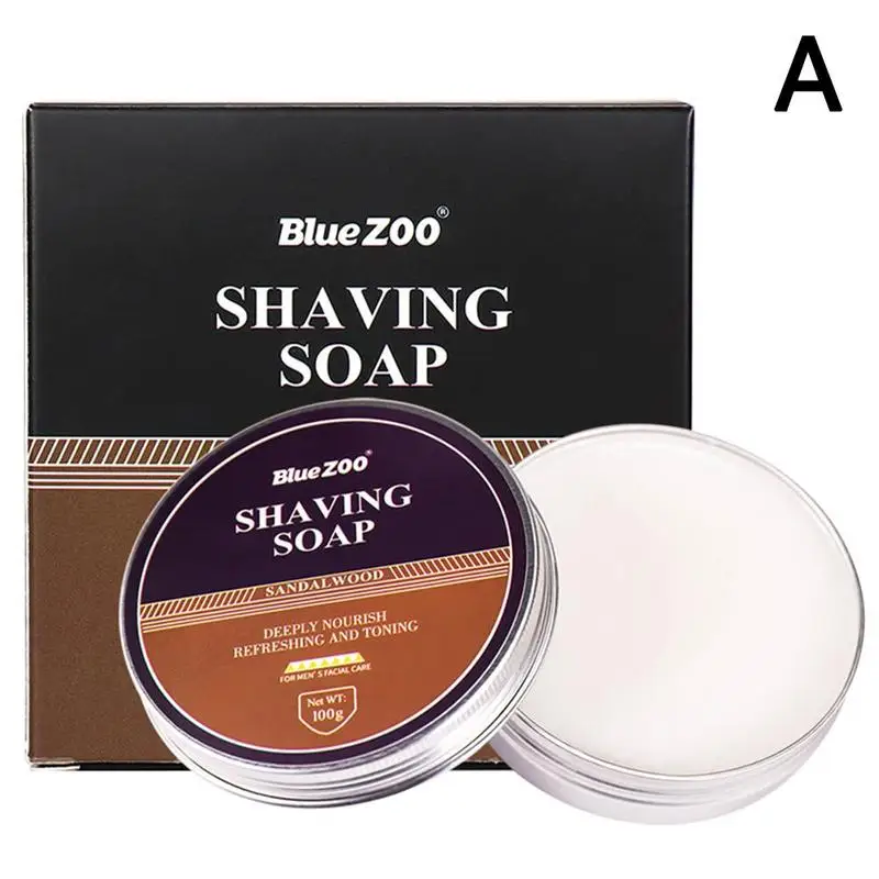 

1Pc men shaving soap mountain foam shaving beard shaving cream straight razor shaving shaving soap