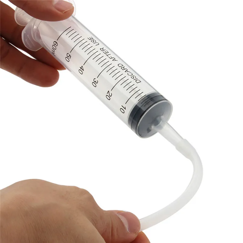 Герметик для бескамерных шин велосипеда 60 мл шприц набор резиновых шлангов