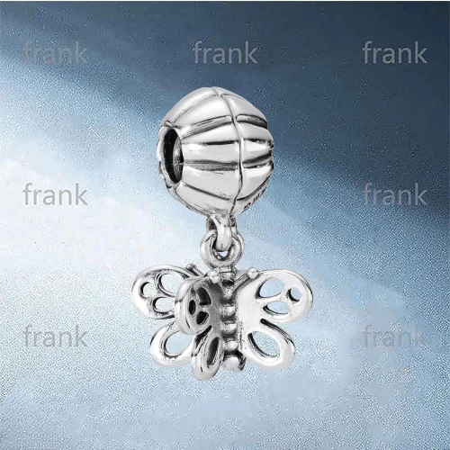 

2021 new 925 Sterling Silver fashionable and beautiful three dimensional Butterfly Pendant 790531