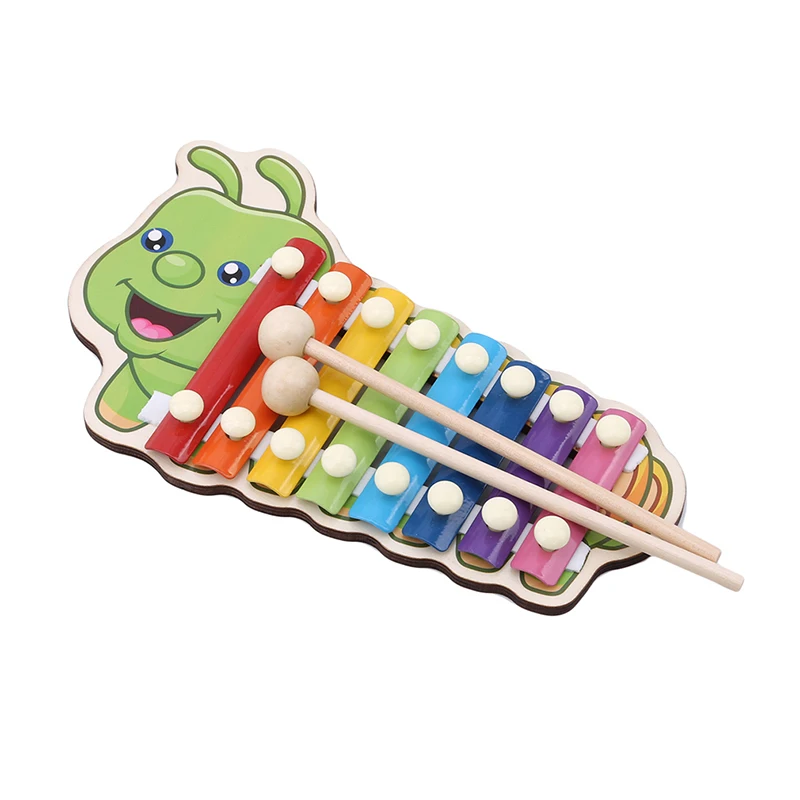 Новые детские игрушки в виде животных ксилофона ранние Музыкальные инструменты