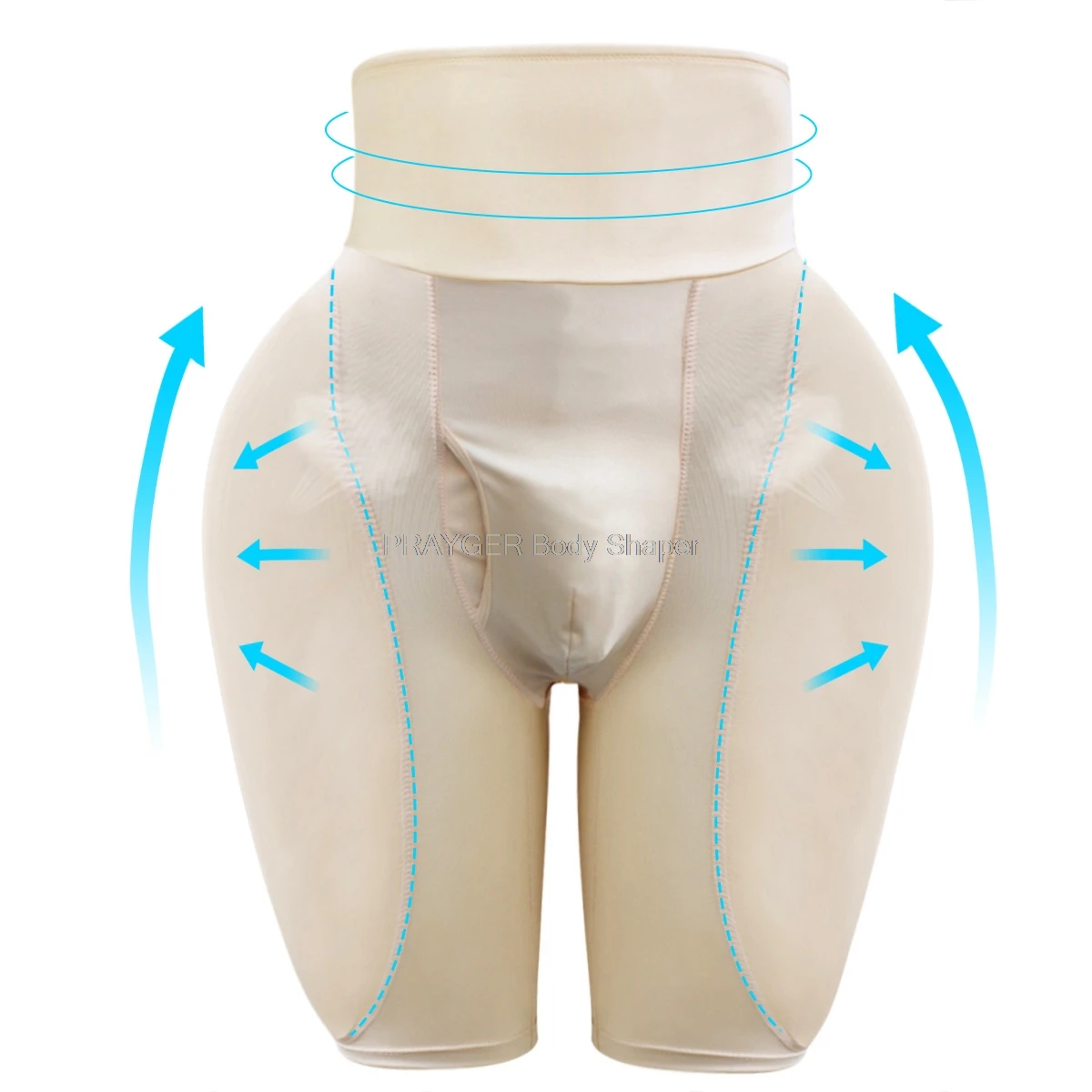 Men Butt Lifter Shaper Fake Ass Waist Trainer Control Panties Padded Hip Enhancer Slimming Underwear 