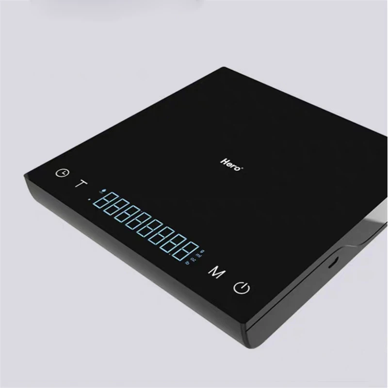 Электронные весы для кофе Hero с таймером 3 кг/0 1 г USB Многофункциональные кухонные
