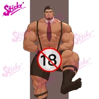 sticky uniform nsfw art rugby player anime car sticker decal for car motorcycle accessories laptop helmet trunk wall stickers
