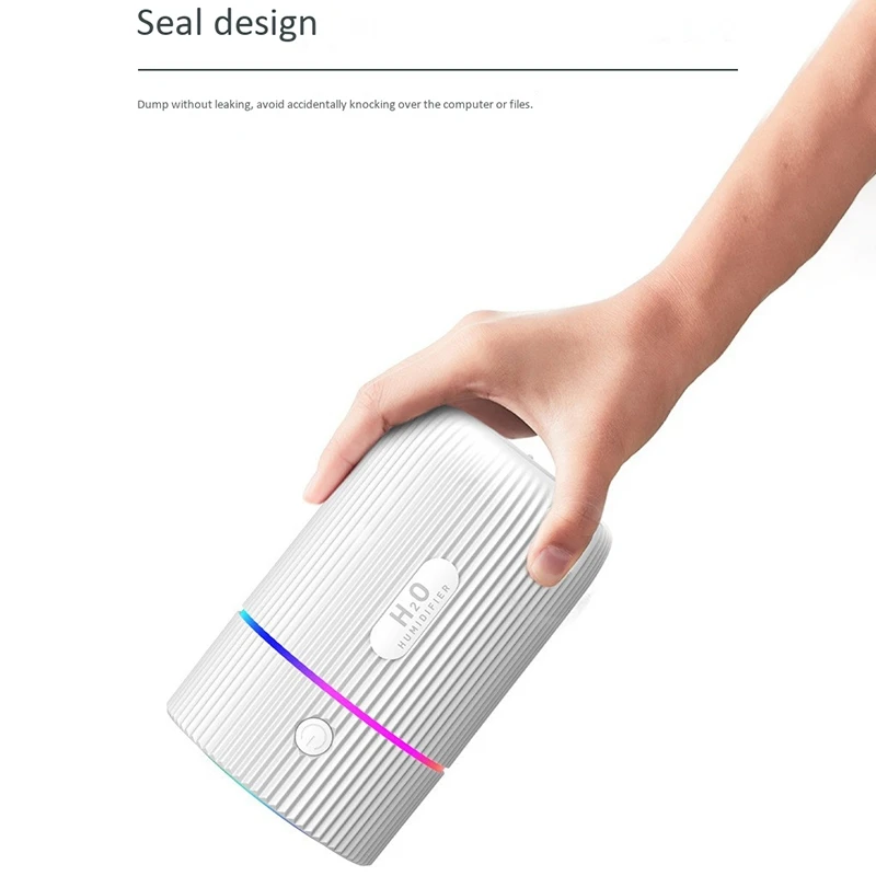 

Essential Oil Diffuser Aroma Air Humidifier Mini USB Cool Mist Maker Aromatherapy Colorful Light for Car Bedroom