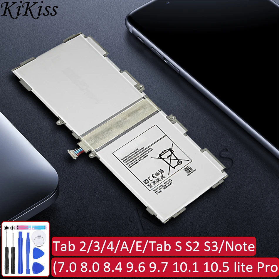 Для Samsung Galaxy Tab 2 3 4/Tab A/Tab S S2 S3/Note (7 0 8 4 9 6 7 10 1 5 lite рro) SM T210 T211 Аккумулятор для