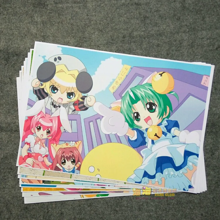 

8pcs/lot A3 Anime Di Gi Charat Wall Pictures for Living Room Film Posters Sticker Decoration Gift