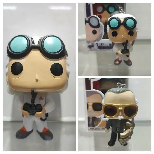 FUNKO POP Back to Future доктор Эмметт коричневая фигурка игрушки Коллекционная модель