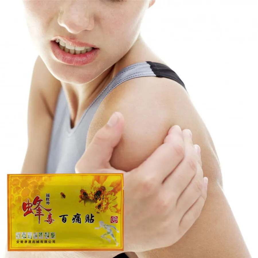 

10Pcs Chinese medicine Self heating Bee venom Pain Relief Plasters balm Joint pain patch rheumatism pain killer body muscle rela