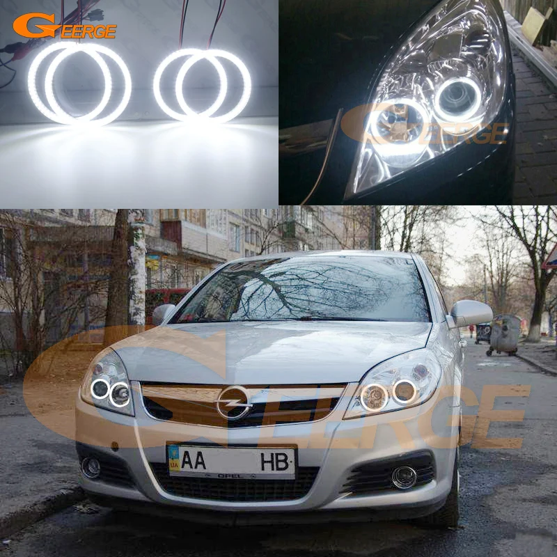 Для Opel Vectra C 2005 2006 2007 2008 facelift ультра яркий SMD СВЕТОДИОДНЫЙ ангельские глазки набор