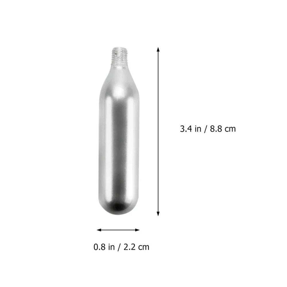 

1 Set Bike Inflator Kit 10pcs Co2 Cartridges Co2 inflator and Insulate Sleeve