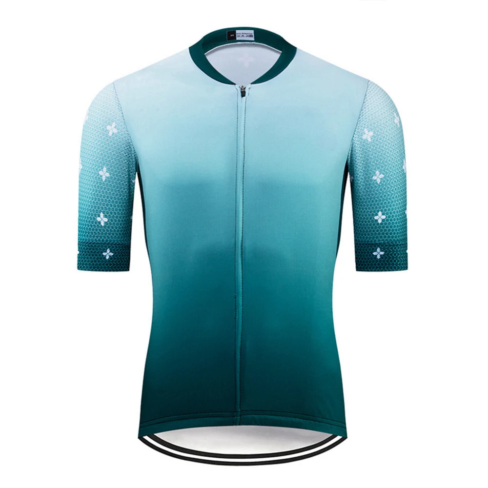 

Hot style high quality short sleeve cycling bike shirt with reflective sticker