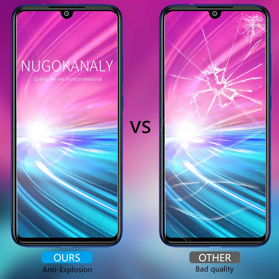 Защитное стекло для Xiaomi Redmi 7 Note7 Note закаленное Pro Защитная стеклянная пленка