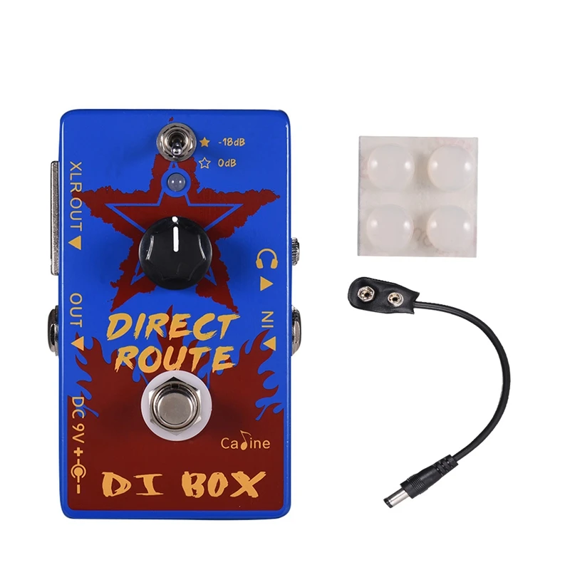 

Caline CP-64 Guitar Pedal Effect Compressor Booster Distortion Overdrive Electric Bass Guitar Effects Bypass Musical Instruments