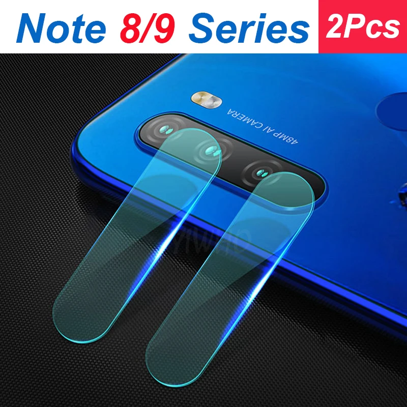 

2 Pcs Camera Lens Glass For Xiaomi Redmi Note 9S 9 Pro Max 8 8T 8A 7 K20 Mi 9T Pro Tempered Protective Glas Film Xiomi Note9S S