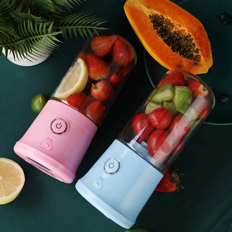 

Portable Blender Electric USB Mixer Juicer Machine Mini Food Processor Smoothie Machine Handheld Personal Fruit Squeezer Juicer