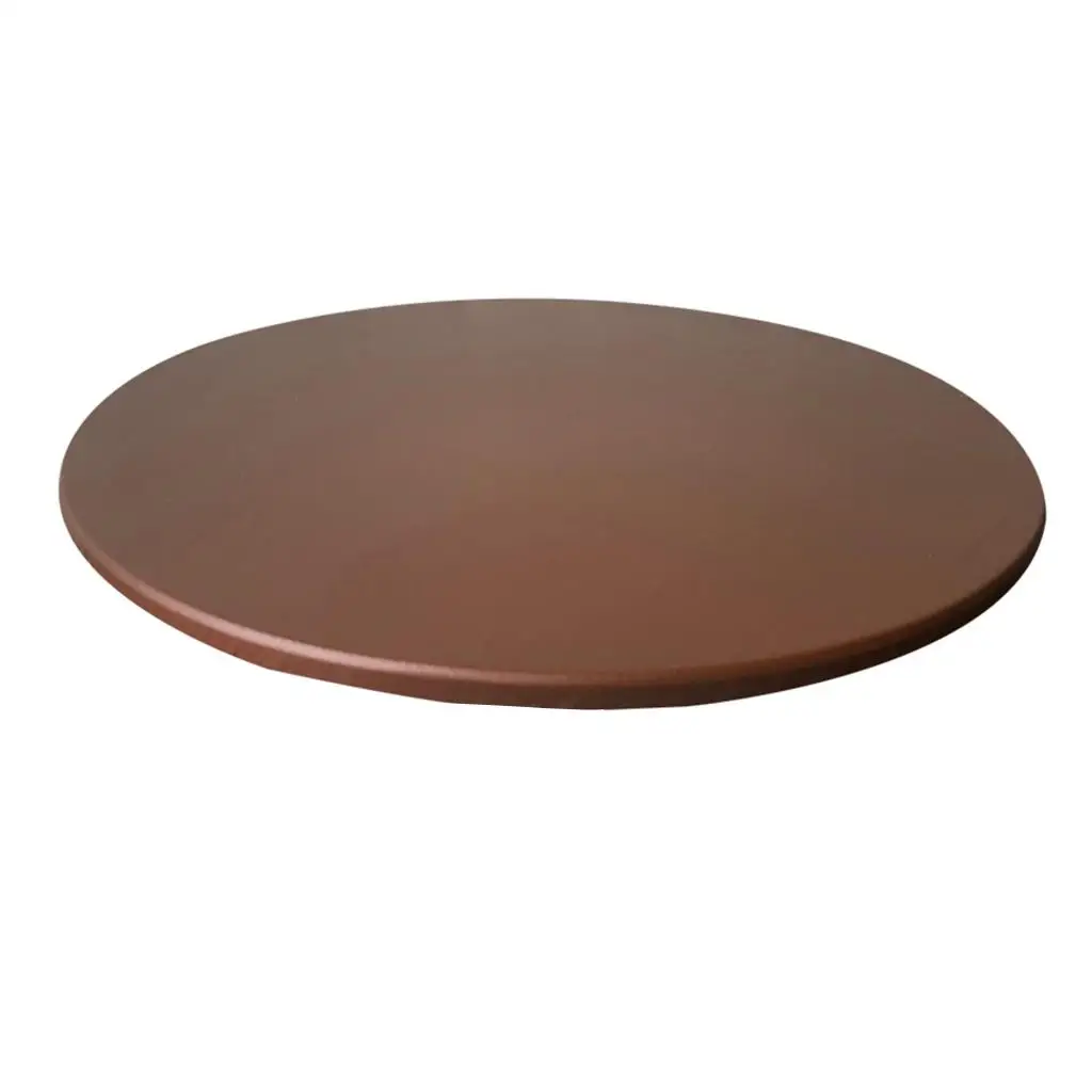 

Soft Polyester Waterproof Round Table Cover Tablecover Tablecloth Fitted 90cm