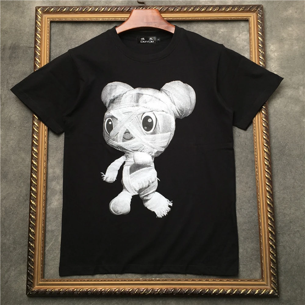 Marcelo barrett перевязана кукла принт футболка мужская с коротким рукавом для женщин