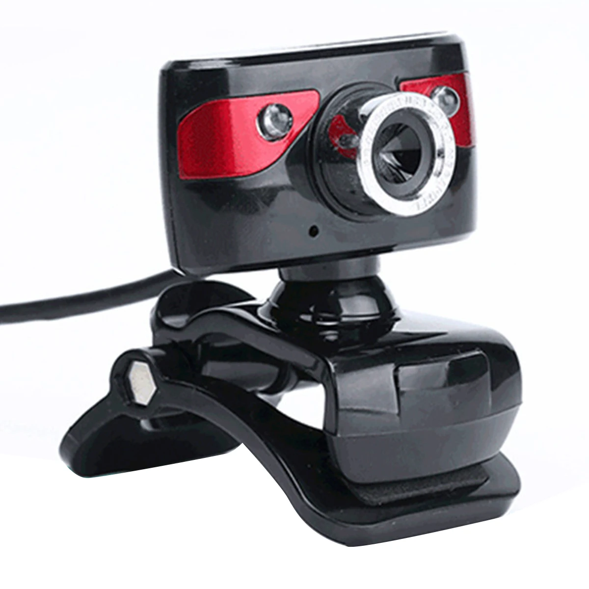 USB 2 0 480P PC веб камера с микрофоном клипсой без драйвера для ноутбука компьютера