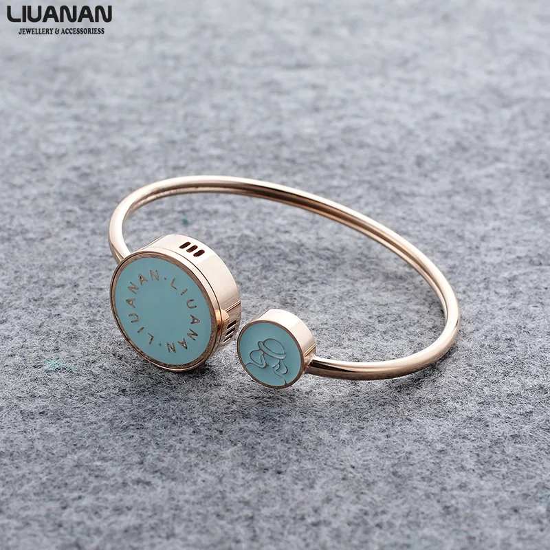 

Perfume Bracelet Essential Oil Diffuser Aromatherapy for Girl Women Stainless Steel Gift Cuff Bracelet Jewelry Diffuser Bracelet