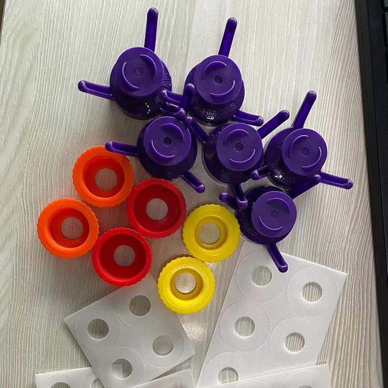 

Bottle Caps Kitchen Seasoning Bottles Plastic Bottle Holders Bathroom Shower Gel Shampoo Leak-Proof Lids L9